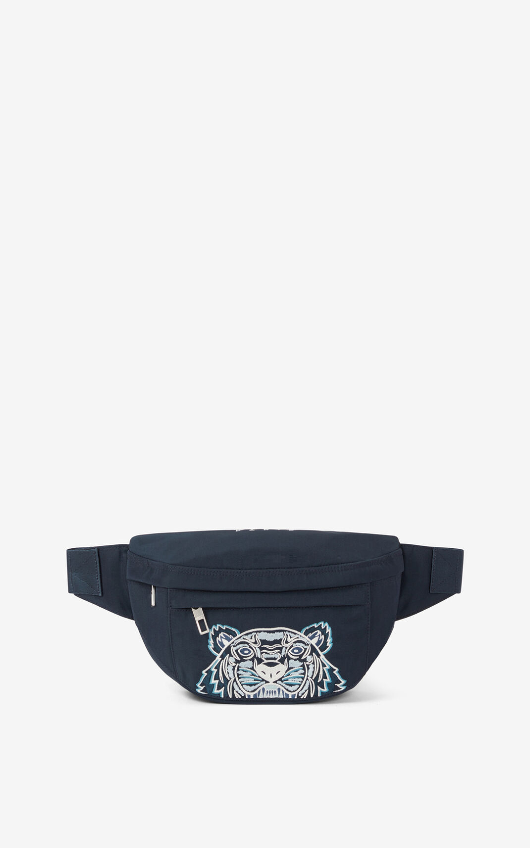 Kenzo Canvas Kampus Tiger Moška Torbica Za Okoli Pasu Modra SI-7049307